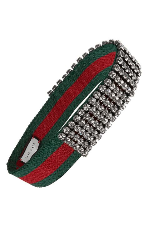 best size for gucci women headband|Gucci headband with rhinestones.